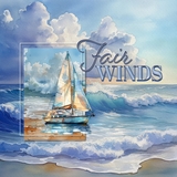 Cape Cod Islands Watercolor Elements