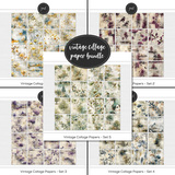 Vintage Collage Paper Bundle