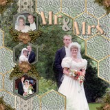 Artistic License Linen & Lace Template Duo