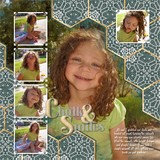 Artistic License Linen & Lace Template Duo