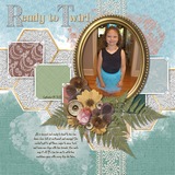 Artistic License Linen & Lace Template Duo