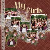 Lace Based Vintage Group Clusters