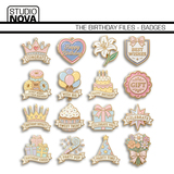 The Birthday Files - Badges
