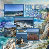 Water Watercolor Alpha Set