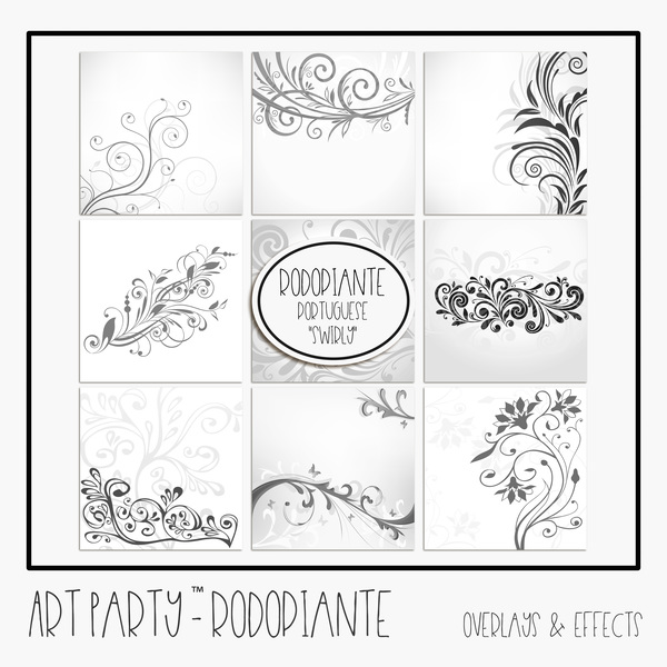 Rodopiante - Overlays & Effects Digital Art - Digital Scrapbooking Kits