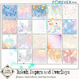 Bokeh Papers and Overlays