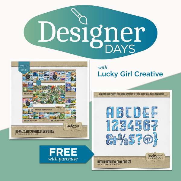 Lucky Girl Creative Designer Days Exclusive Bundle 02 - May 2026 Digital Art - Digital Scrapbooking Kits