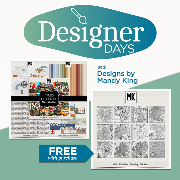 Designs by Mandy King Designer Days Exclusive Bundle 02 - May 2026 Digital Art - Digital Scrapbooking Kits