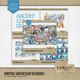 Fairytale Watercolor Sea Bundle