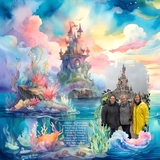 Fairytale Watercolor Sea Bundle