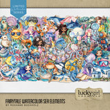 Fairytale Watercolor Sea Bundle