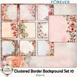 Clustered Border Background Set 10