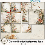 Clustered Border Backgrounds Set11