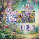 Fairytale Watercolor Elements