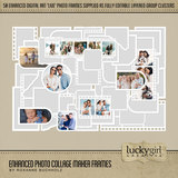Enhanced Photo Collage Maker Frames