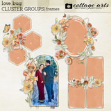Love Bug Cluster Groups - Frames