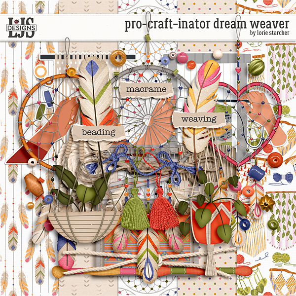 Pro-craft-inator Dream Weaver Digital Art - Digital Scrapbooking Kits