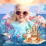 Fairytale Watercolor Sea Bundle