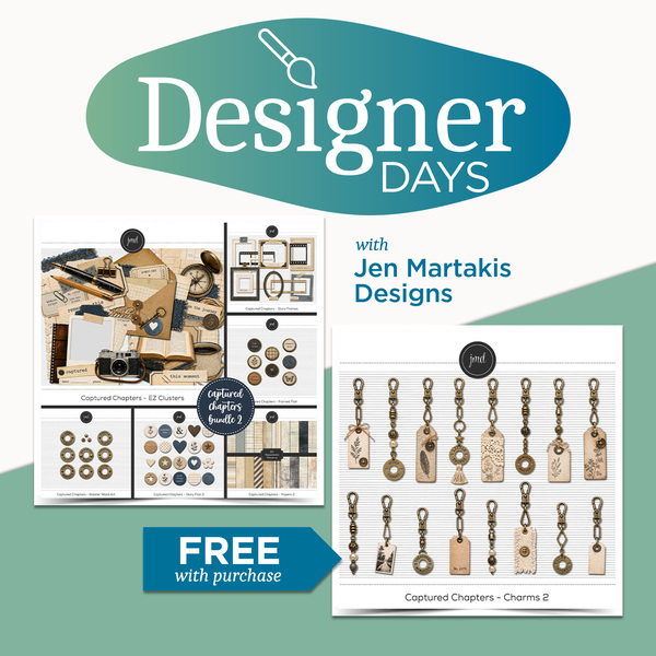 Jen Martakis Designs Designer Days Exclusive Bundle 02 - May 2026 Digital Art - Digital Scrapbooking Kits