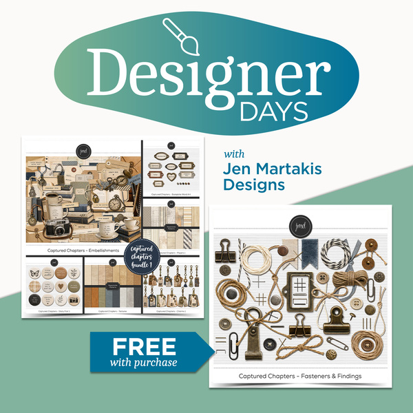 Jen Martakis Designs Designer Days Exclusive Bundle 01 - May 2026 Digital Art - Digital Scrapbooking Kits