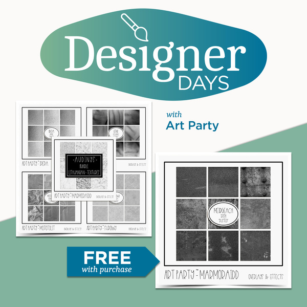 Art Party Designer Days Exclusive Bundle - May 2026 Digital Art - Digital Scrapbooking Kits