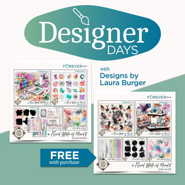 Designs by Laura Burger Designer Days Exclusive Bundle 03 - May 2026 Digital Art - Digital Scrapbooking Kits