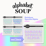 Rainbow Sparkle Alpha Bundle