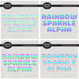 Rainbow Sparkle Alpha Bundle