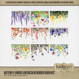 Butterfly Garden Watercolor Bundle