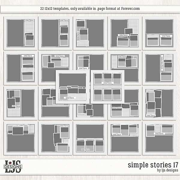 Simple Stories 17 Digital Art - Digital Scrapbooking Kits