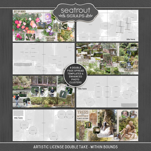 Artistic License Double Take - Within Bounds Digital Art - Digital Scrapbooking Kits
