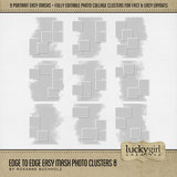 Edge to Edge Easy Mask Photo Clusters 8