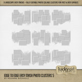 Edge to Edge Easy Mask Photo Clusters 5