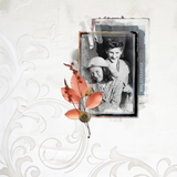 Punched Papers & Easy Masks Flourish 1