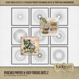 Punched Papers & Easy Masks Dots 2