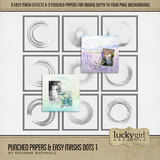 Punched Papers & Easy Masks Dots 1