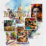 Travel Watercolor Word Art