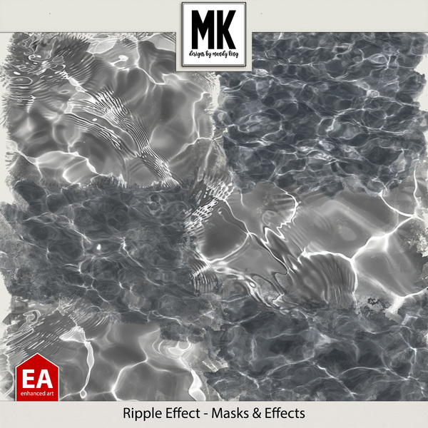 Ripple Effect - Masks & Effects Digital Art - Digital Scrapbooking Kits