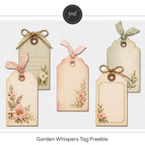 Garden Whispers Tag Freebie