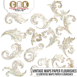 Vintage Paper - Maps