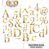 Vintage Paper - Gold