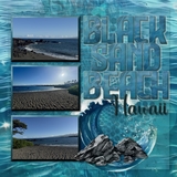 Paper Duo Ocean Water Bokeh