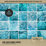 Paper Duo Pool Water Bokeh