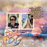Paper Duo Tropical Beach Bokeh