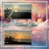 Paper Duo Tropical Beach Bokeh