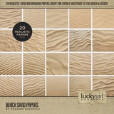 Paper Duo Beach Bokeh