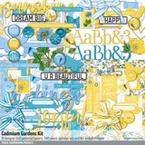 Cadmium Gardens Scrapbook Bundle