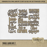 Travel Word Art Bundle
