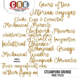 Steampunk Grunge Bundle