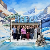 Travel Scenic Watercolor Elements